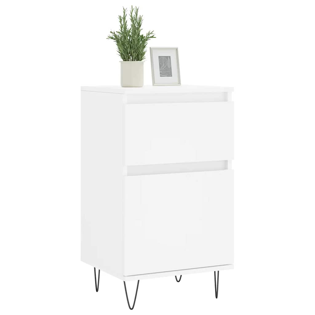 Sideboards 2 pcs White 40x35x70 cm Engineered Wood