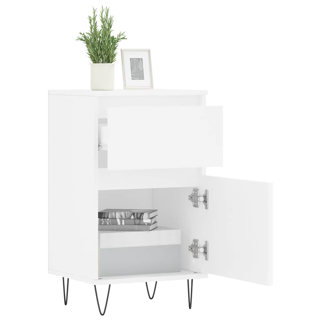 Sideboards 2 pcs White 40x35x70 cm Engineered Wood