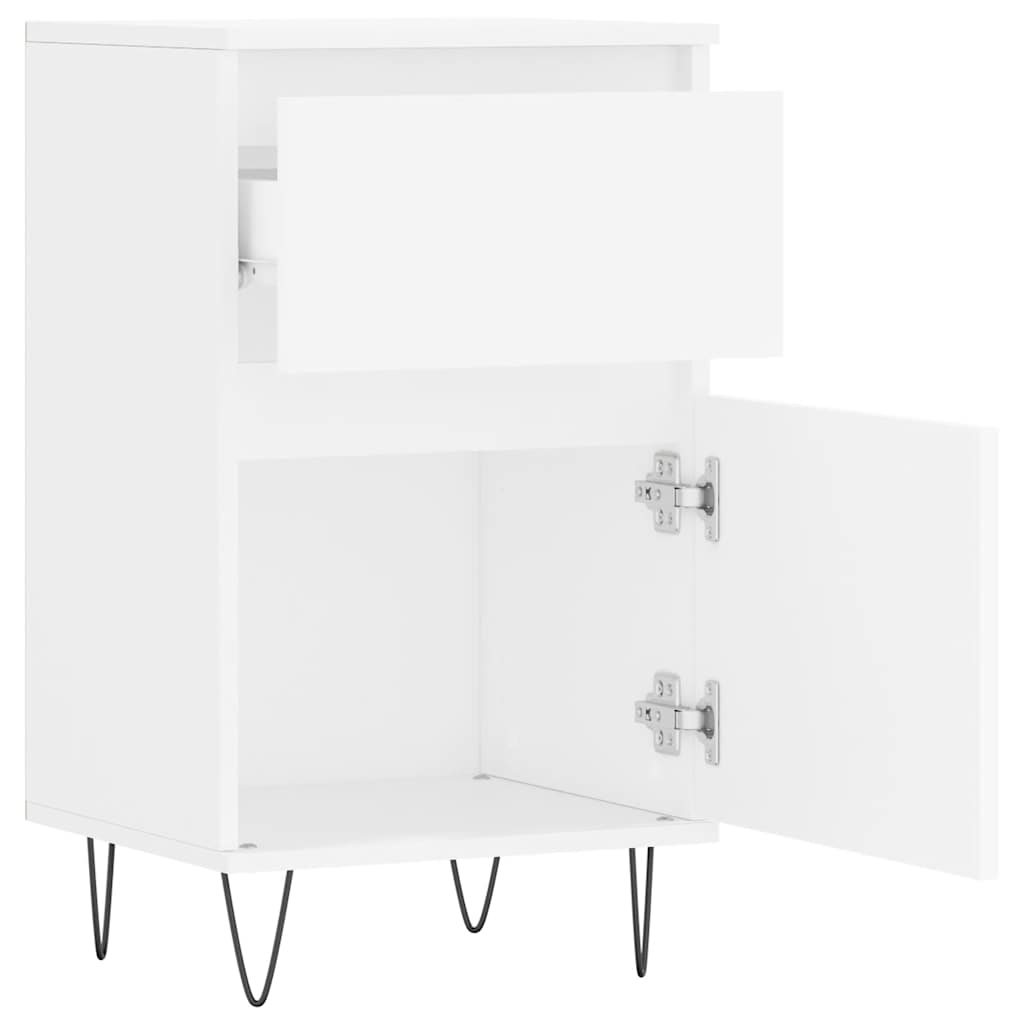 Sideboards 2 pcs White 40x35x70 cm Engineered Wood