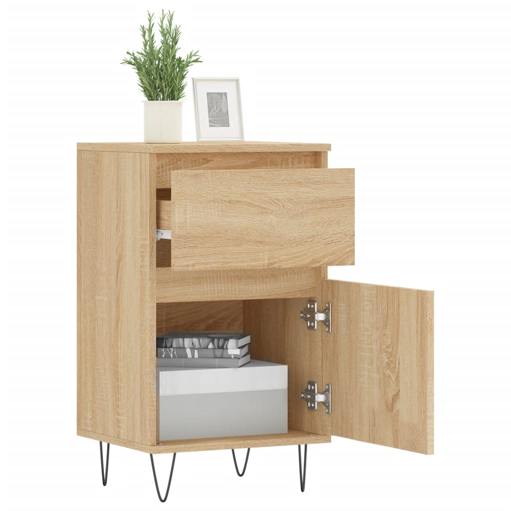 Sideboard Sonoma Oak 40x35x70 cm Engineered Wood