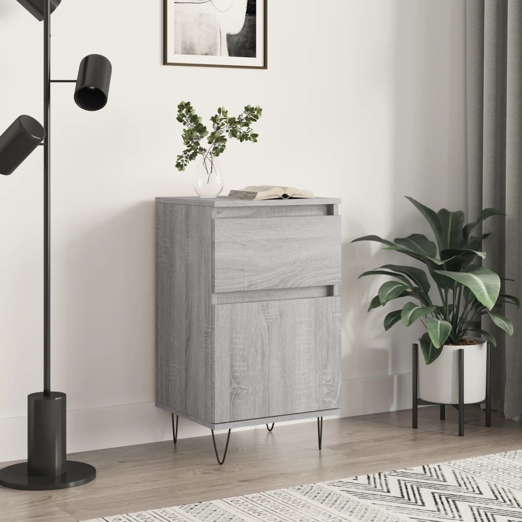 Sideboard Grey Sonoma 40x35x70 cm Engineered Wood