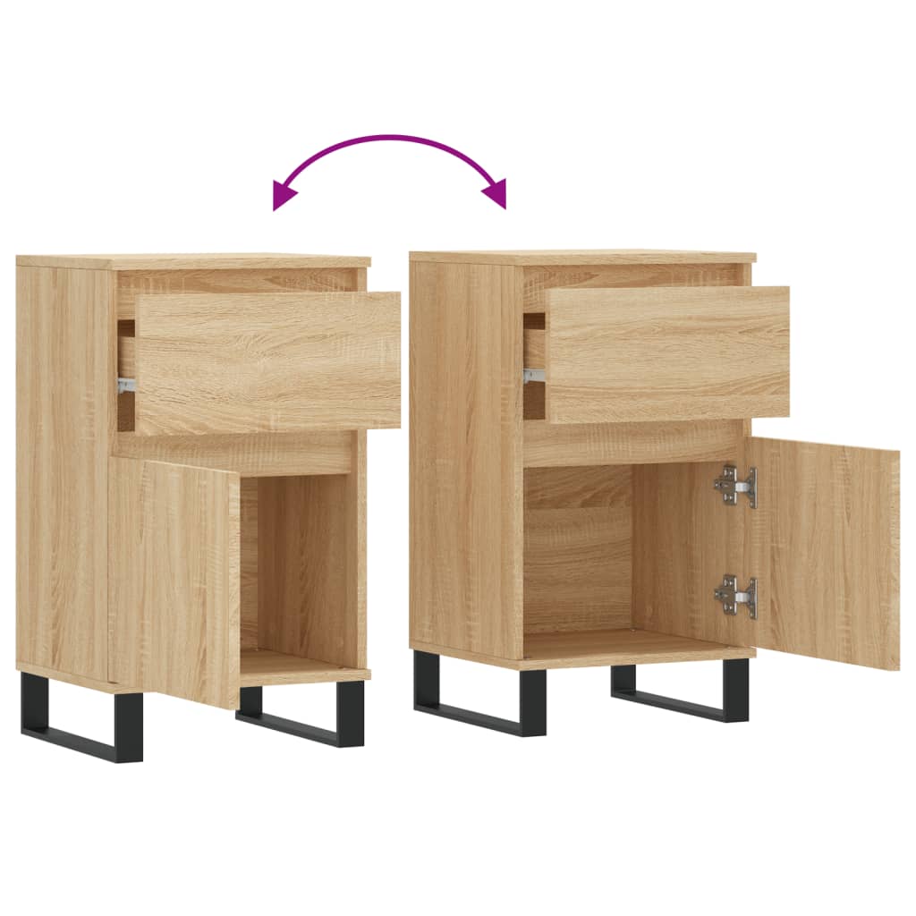 Sideboard Sonoma Oak 40x35x70 cm Engineered Wood