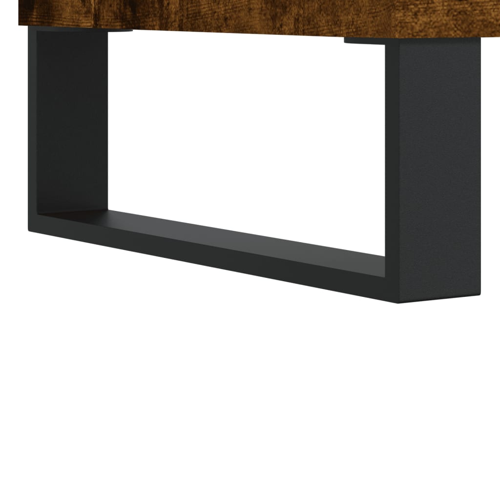 Sideboards 2 pcs Smoked Oak 40x35x70 cm Engineered Wood