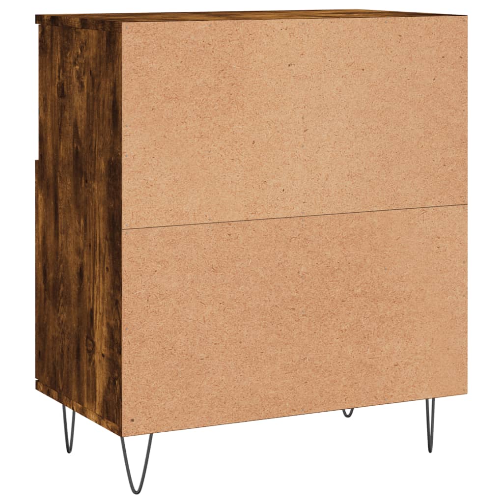 Sideboard Smoked Oak 60x35x70 cm Engineered Wood