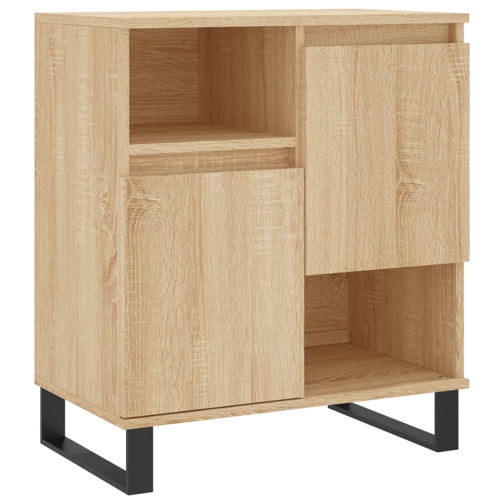 vidaXL Sideboard Sonoma Oak 60x35x70 cm Engineered Wood