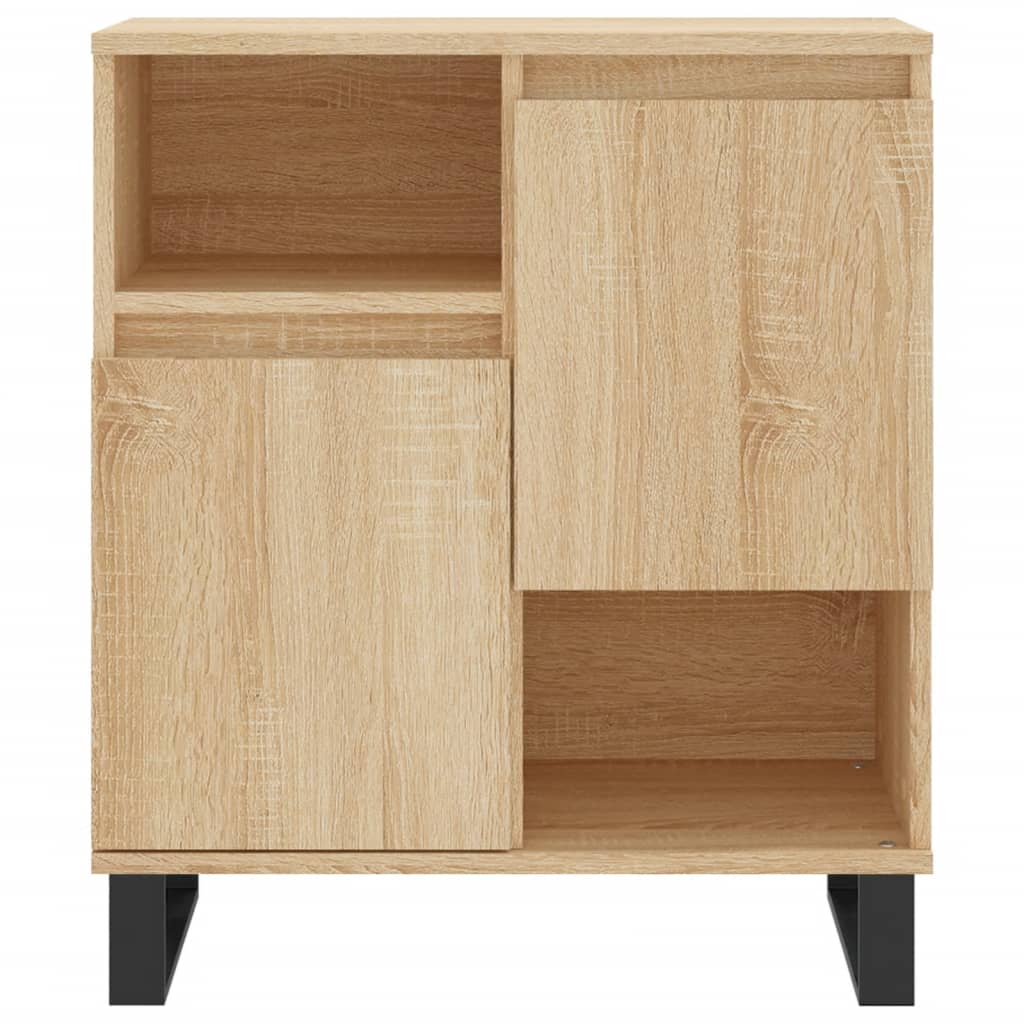 vidaXL Sideboard Sonoma Oak 60x35x70 cm Engineered Wood