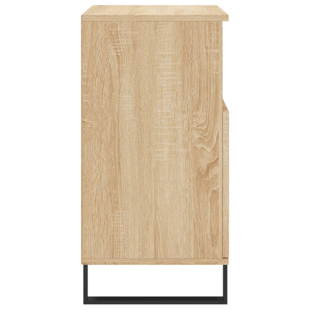 vidaXL Sideboard Sonoma Oak 60x35x70 cm Engineered Wood