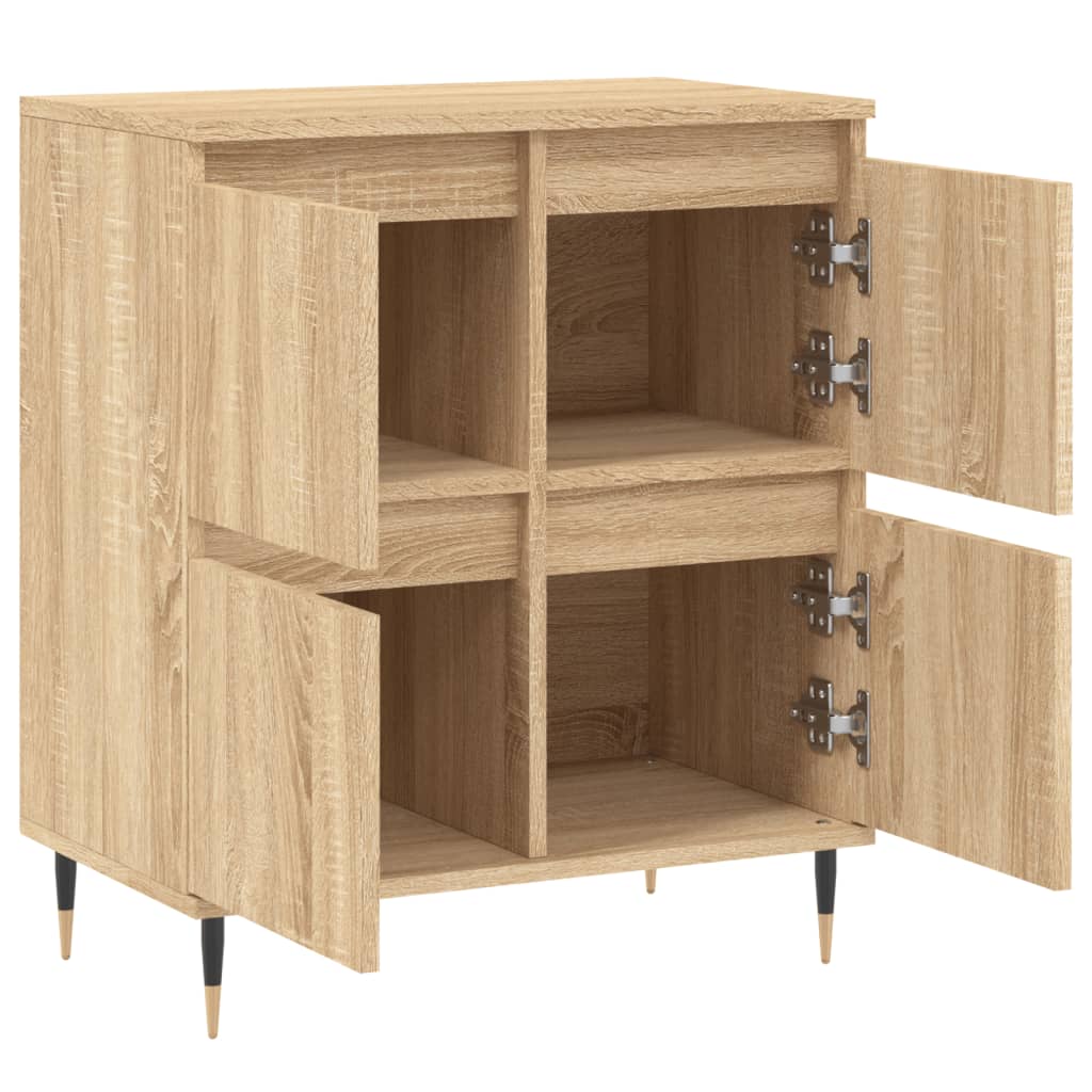 Sideboard Sonoma Oak 60x35x70 cm Engineered Wood