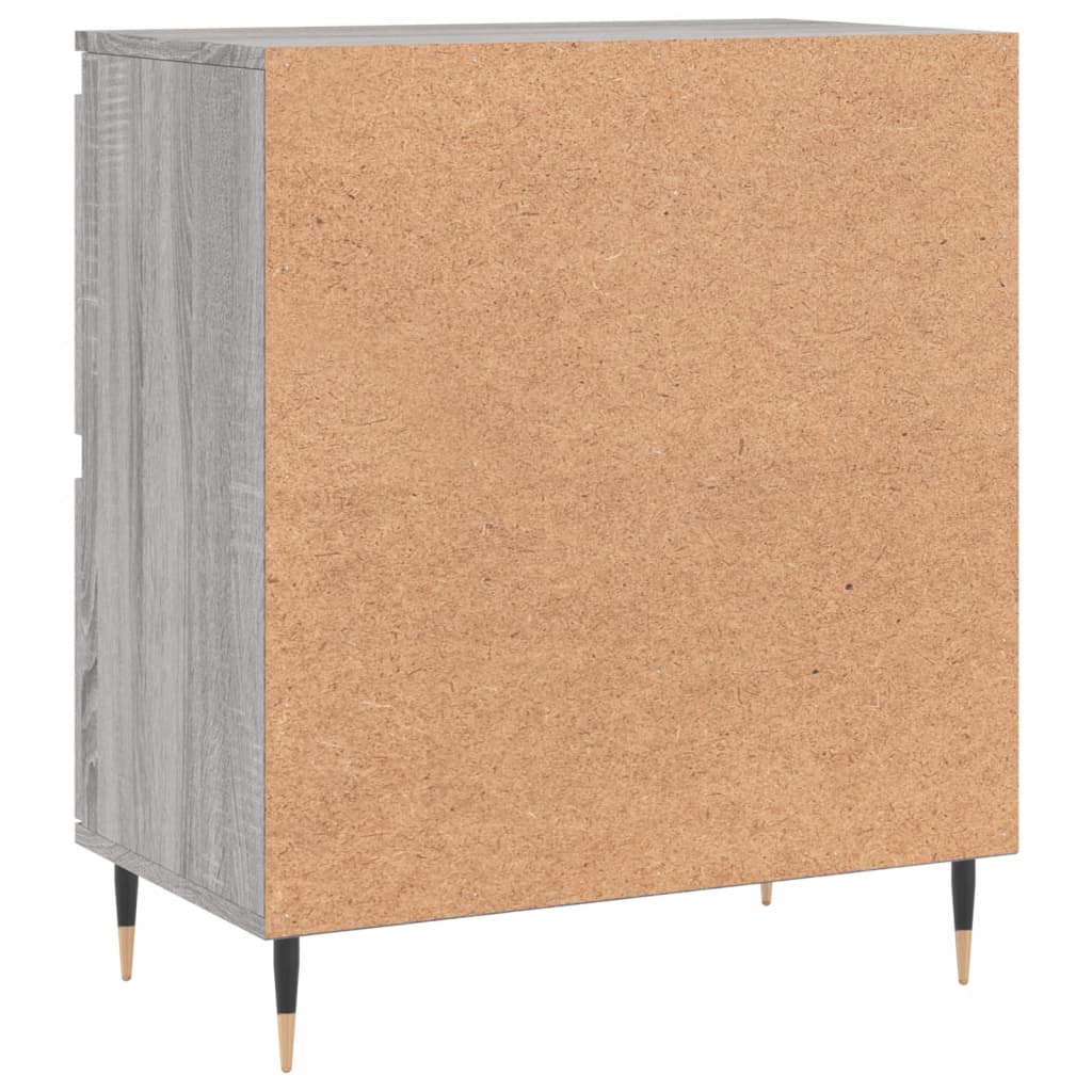 Sideboard Grey Sonoma 60x35x70 cm Engineered Wood
