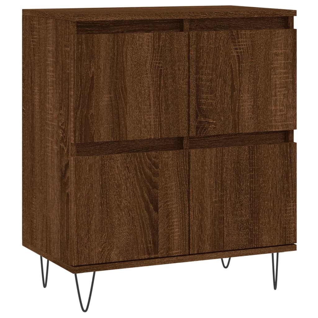 vidaXL Sideboard Brown Oak 60x35x70 cm Engineered Wood