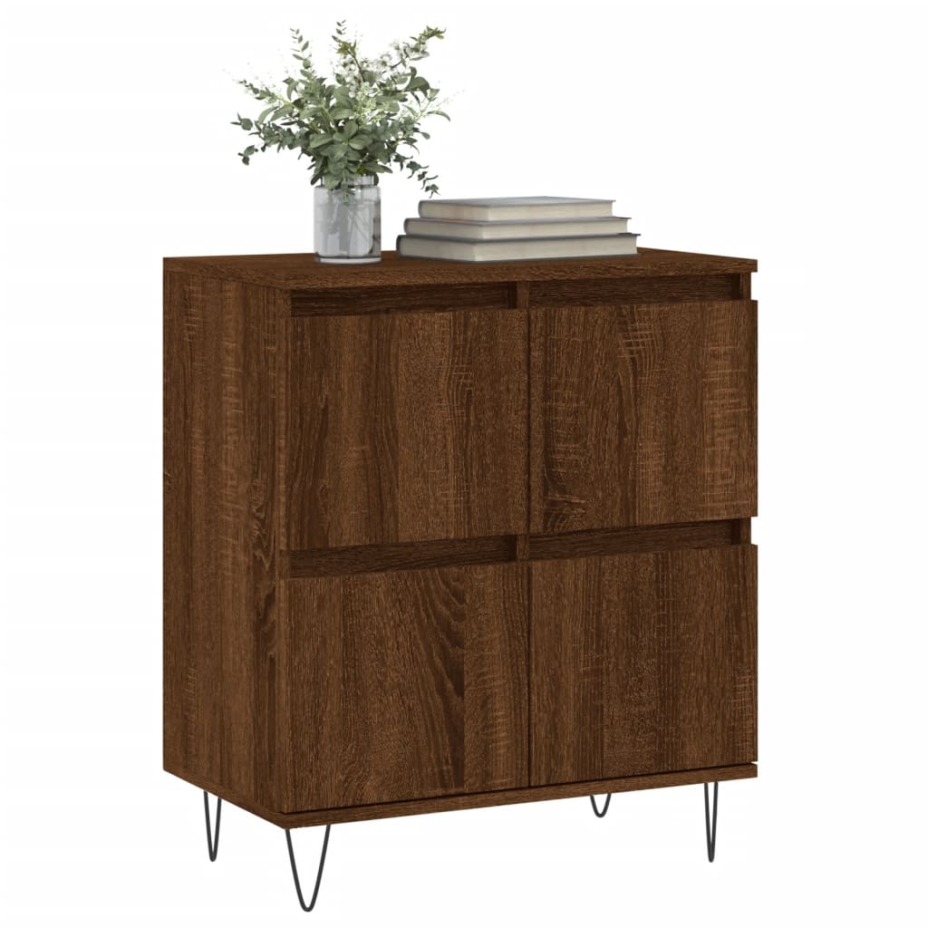 vidaXL Sideboard Brown Oak 60x35x70 cm Engineered Wood