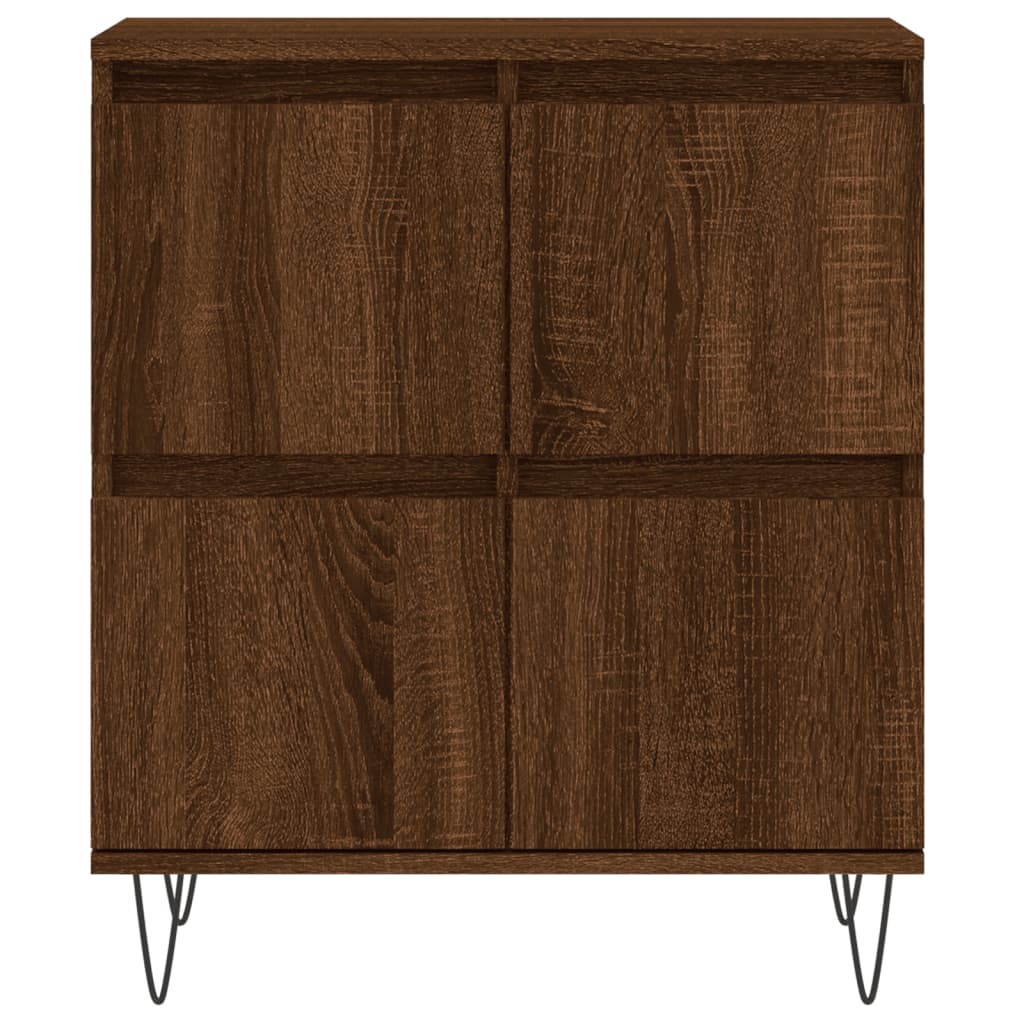 vidaXL Sideboard Brown Oak 60x35x70 cm Engineered Wood