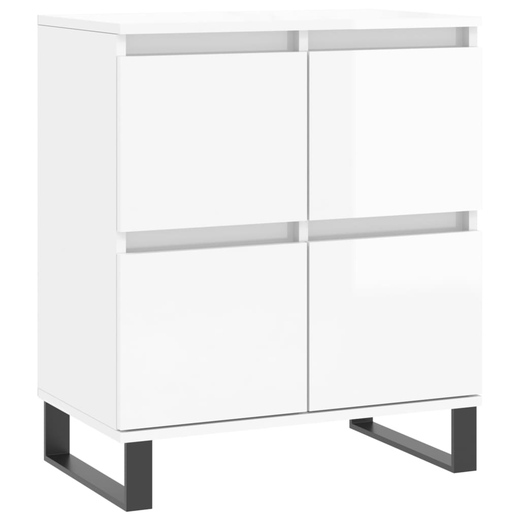 Sideboard | High gloss white | Engineered wood | Medium | Sideboard
