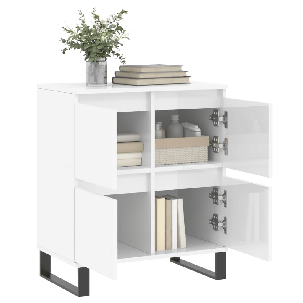 Sideboard | High gloss white | Engineered wood | Medium | Sideboard