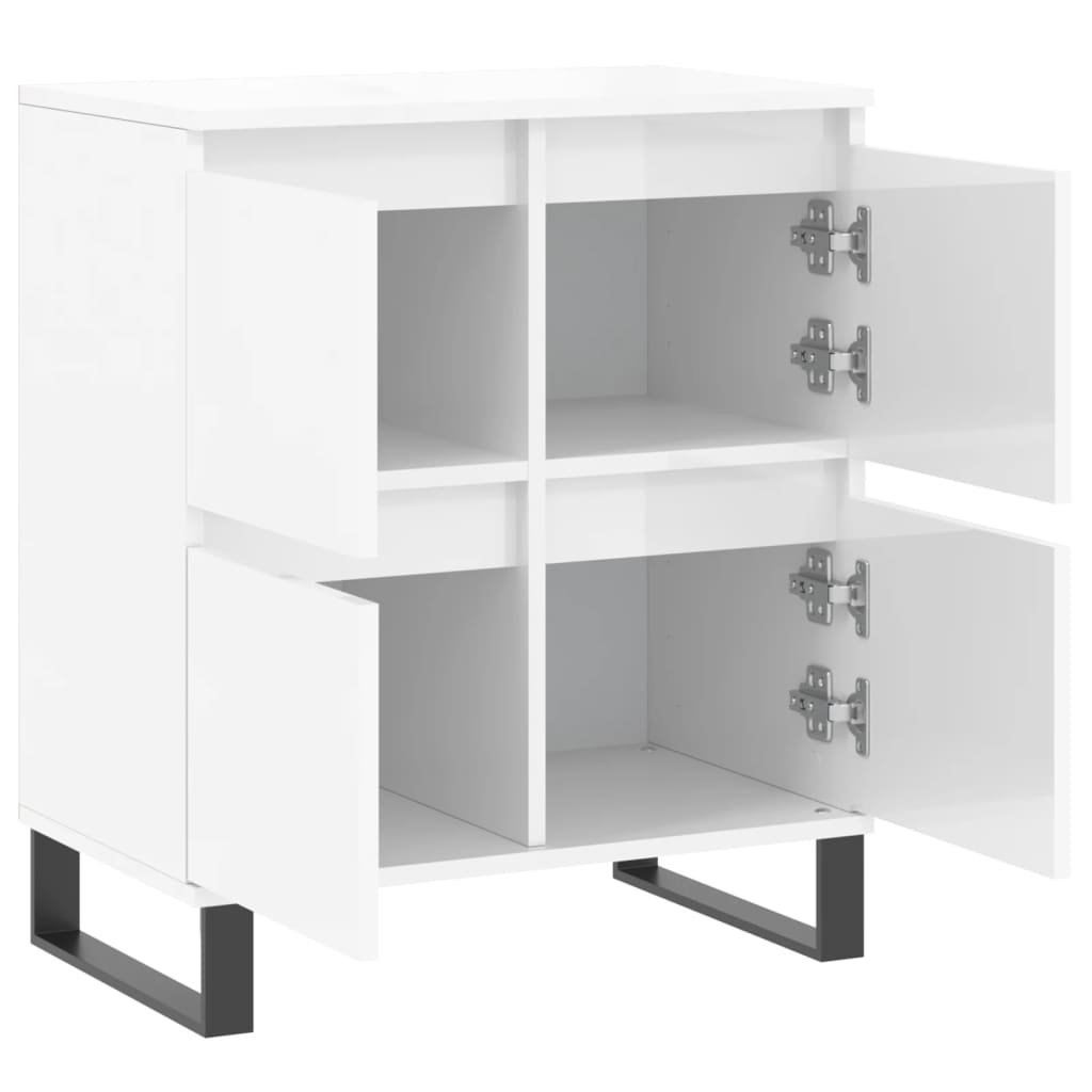 Sideboard | High gloss white | Engineered wood | Medium | Sideboard