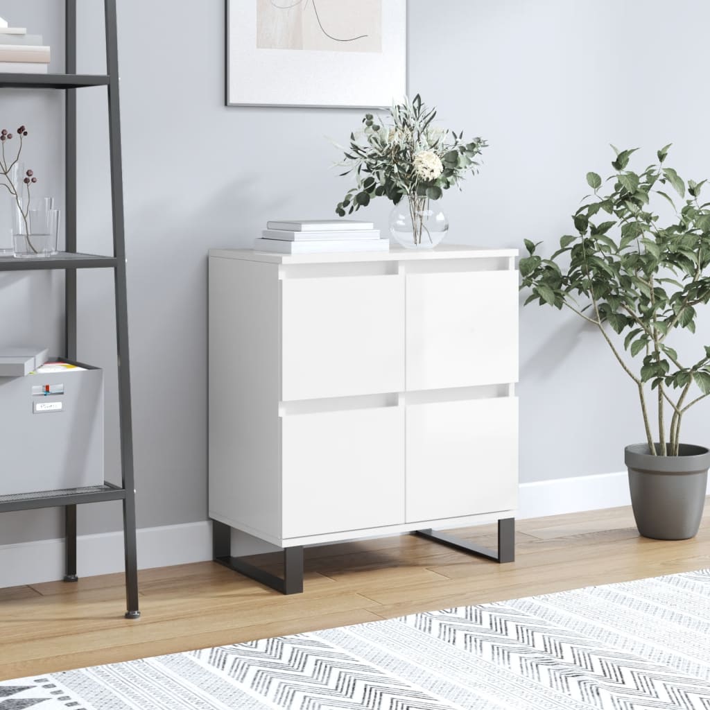 Sideboard | High gloss white | Engineered wood | Medium | Sideboard