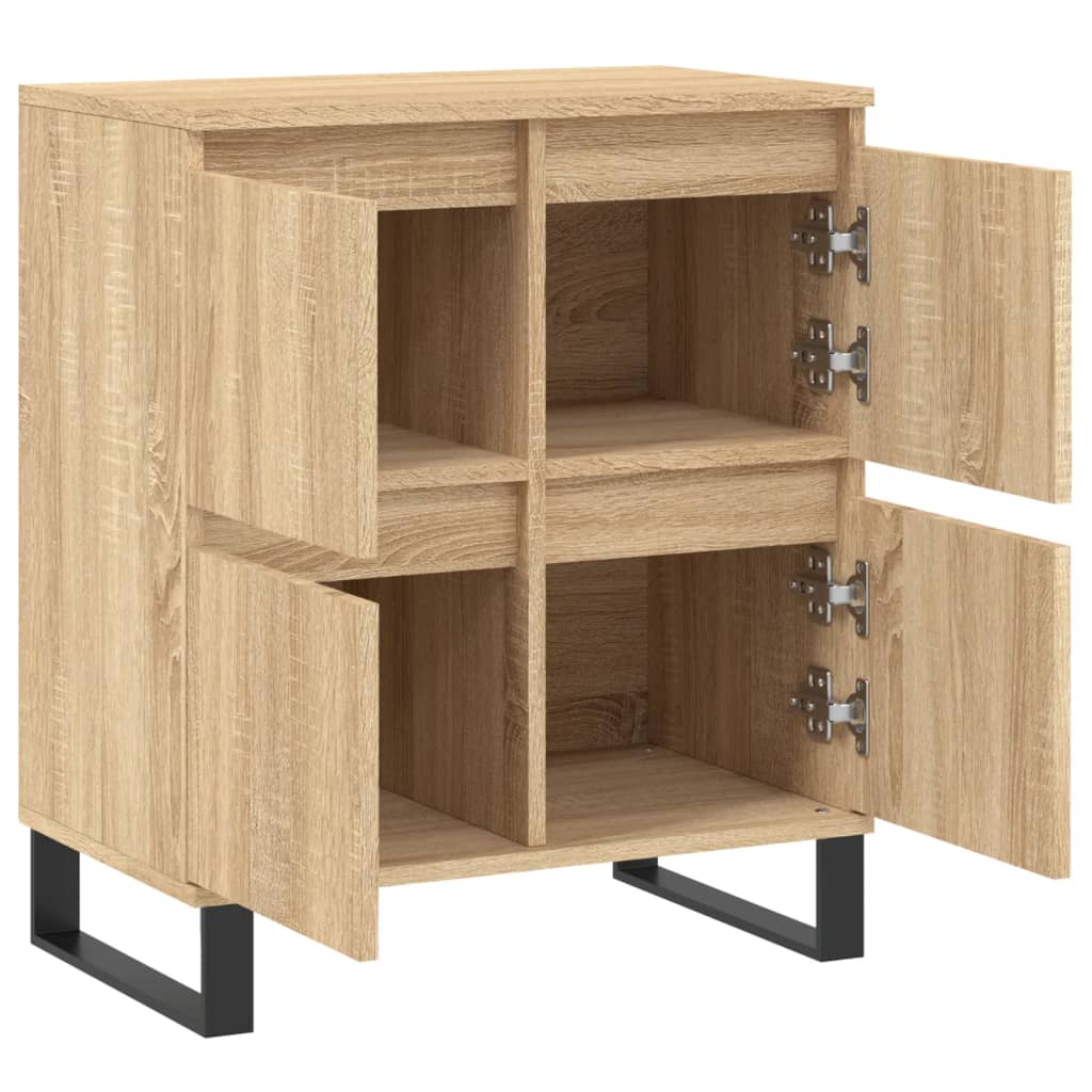 Sideboard | Sonoma oak | Engineered wood and iron | Medium | Sideboard