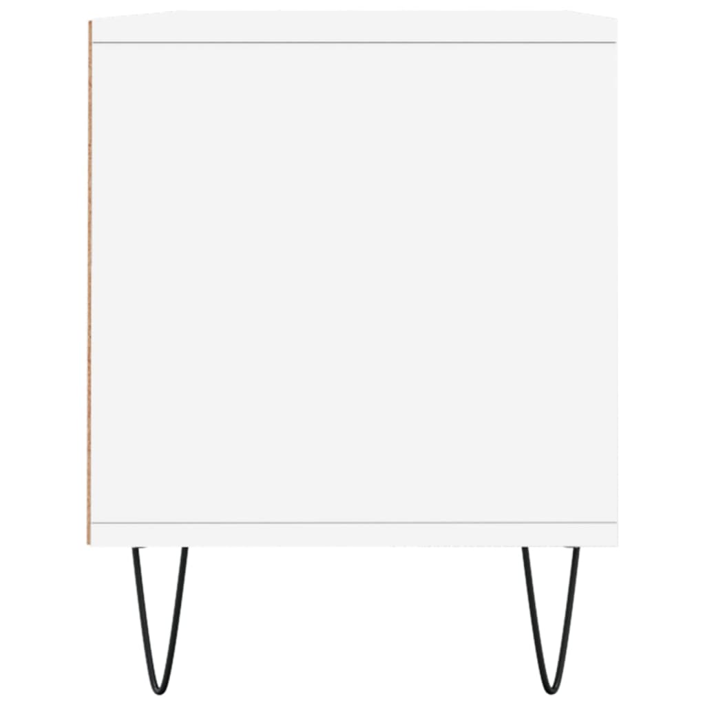 TV Cabinet White 100x34,5x44,5 cm Engineered Wood