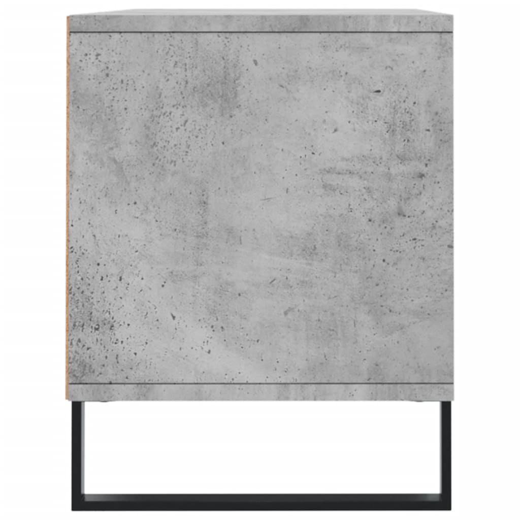 TV Cabinet Concrete Grey 100x34,5x44,5 cm Engineered Wood