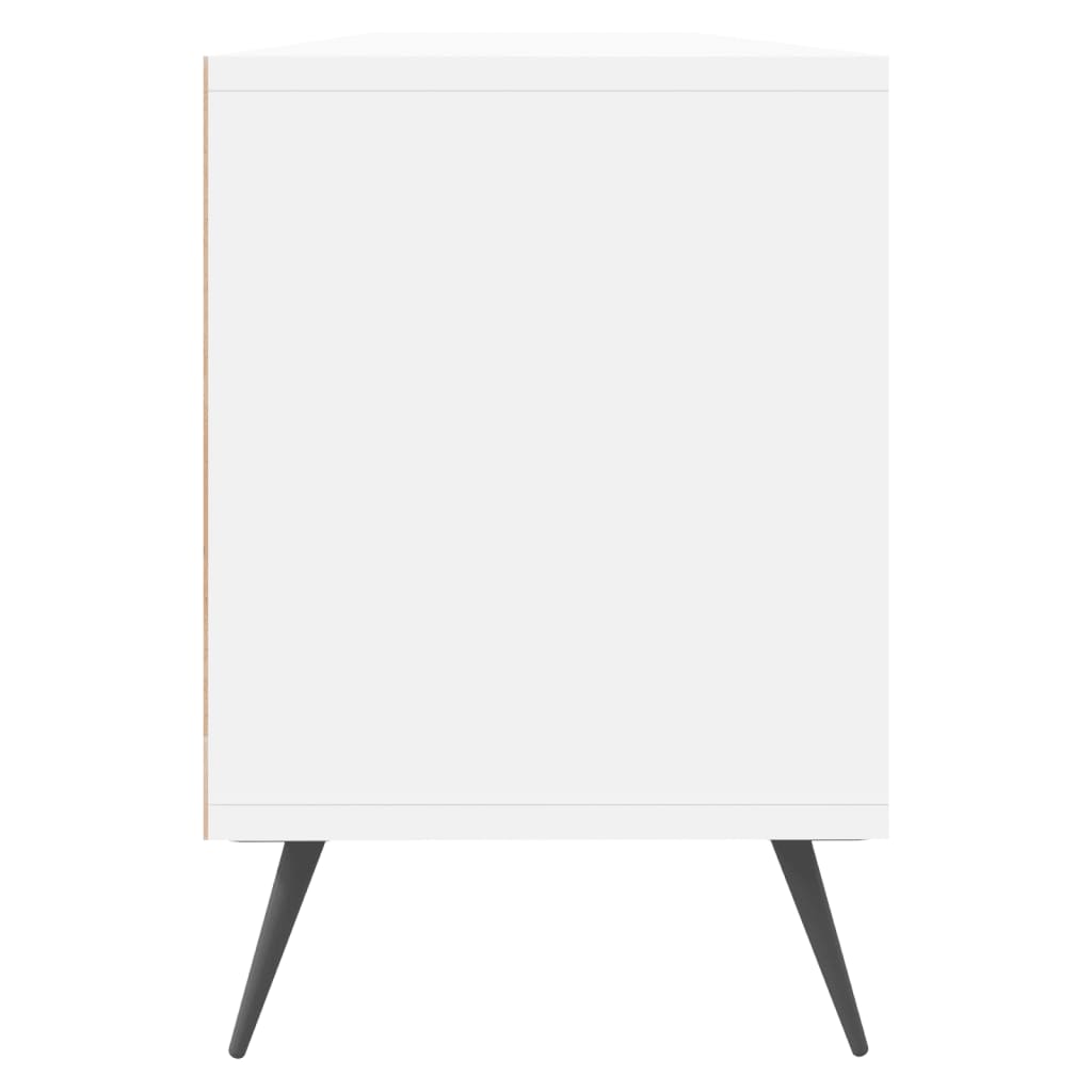 TV Cabinet White 150x30x44,5 cm Engineered Wood