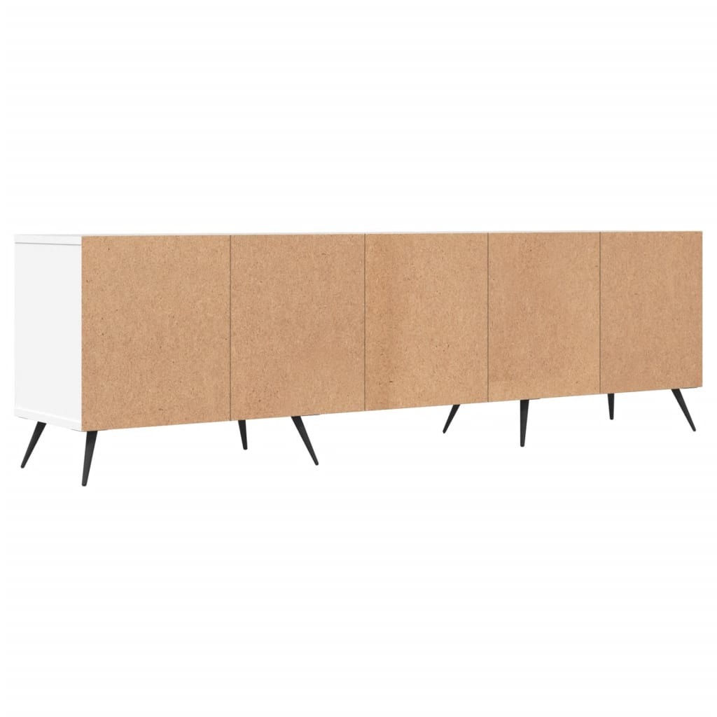 TV Cabinet White 150x30x44,5 cm Engineered Wood