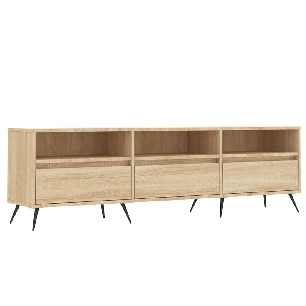 TV Cabinet Sonoma Oak 150x30x44,5 cm Engineered Wood
