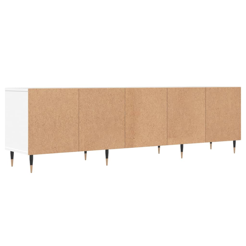 TV Cabinet White 150x30x44,5 cm Engineered Wood