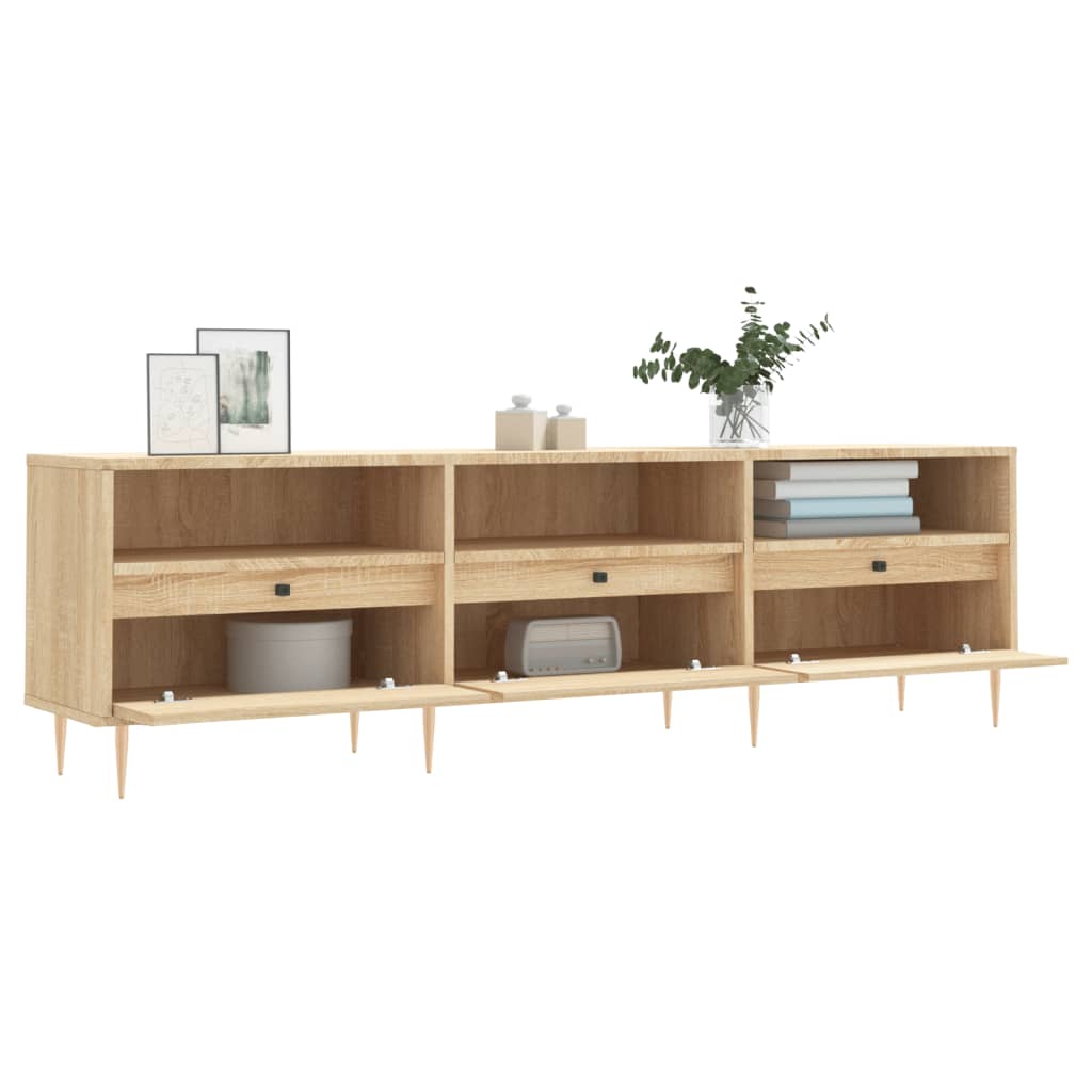 TV Cabinet Sonoma Oak 150x30x44,5 cm Engineered Wood