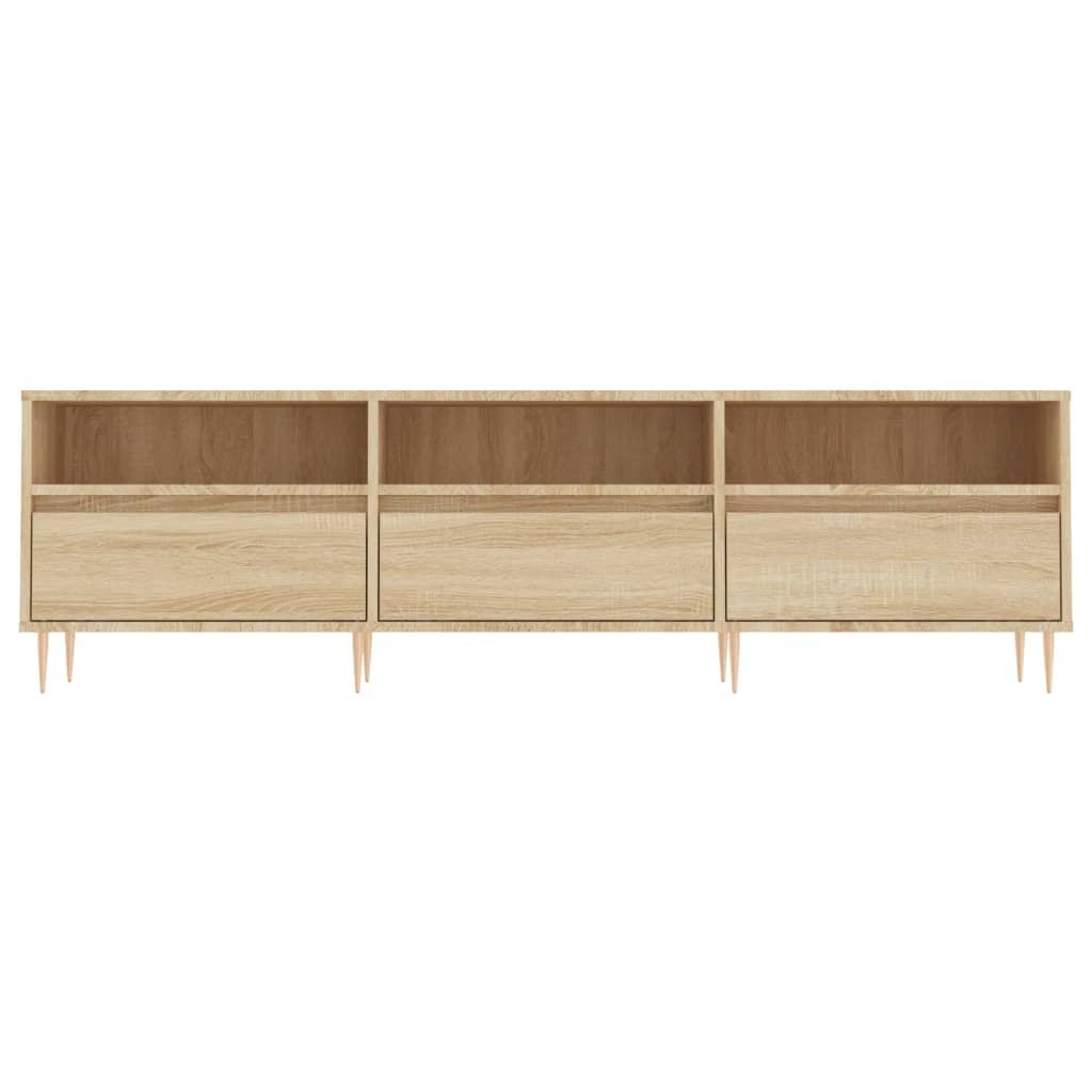 TV Cabinet Sonoma Oak 150x30x44,5 cm Engineered Wood
