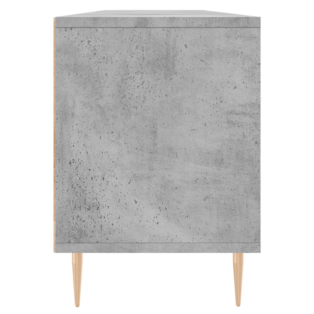 TV Cabinet Concrete Grey 150x30x44,5 cm Engineered Wood