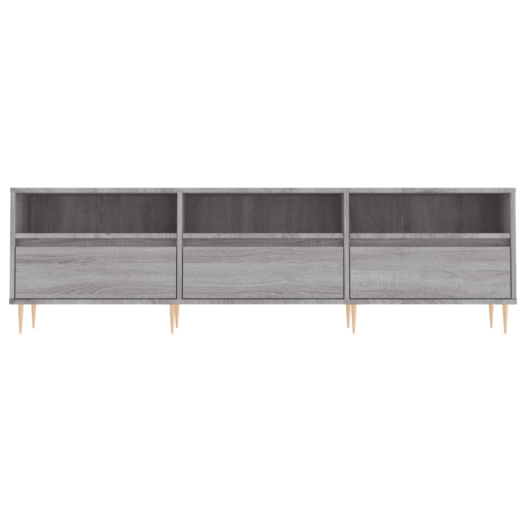 TV Cabinet Grey Sonoma 150x30x44,5 cm Engineered Wood