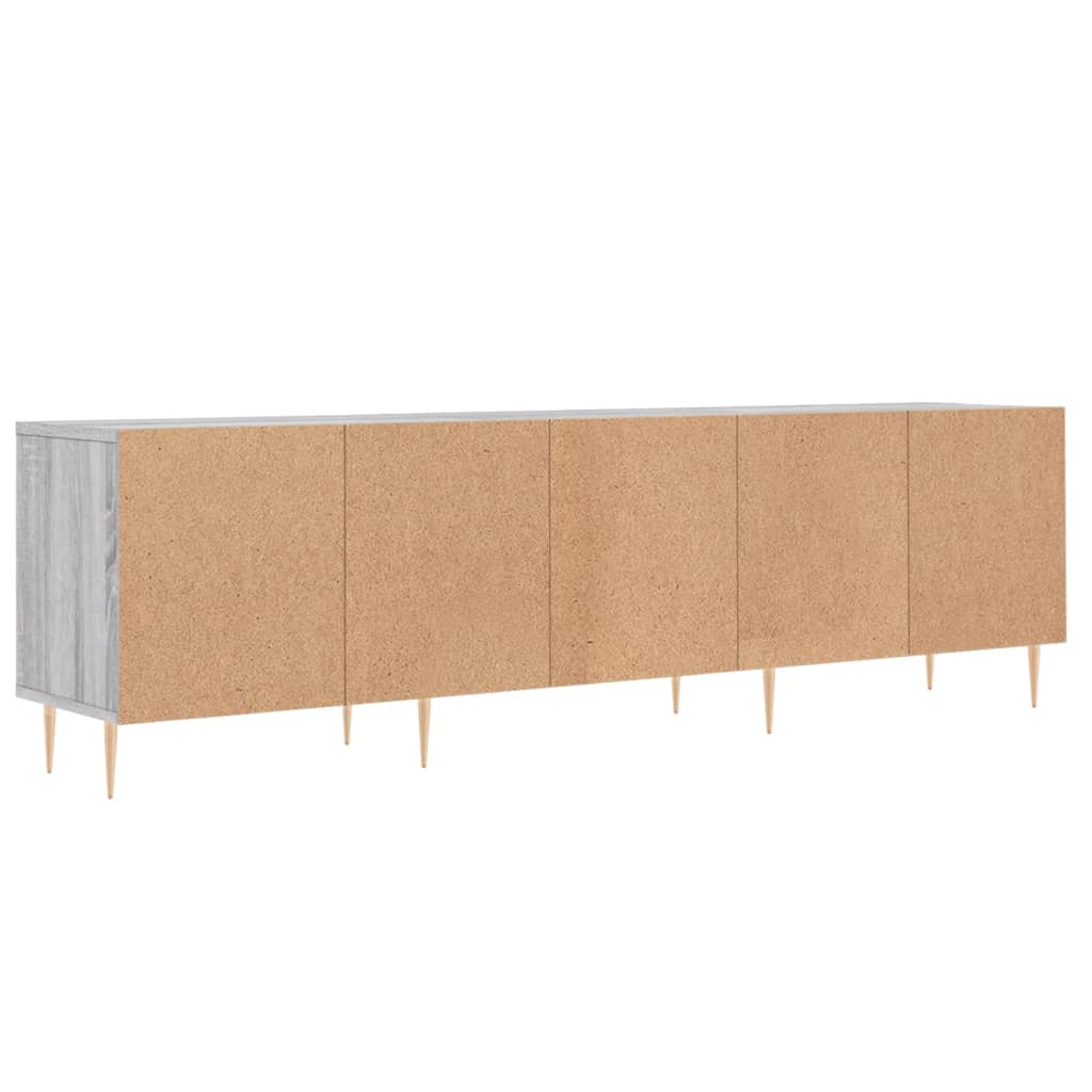 TV Cabinet Grey Sonoma 150x30x44,5 cm Engineered Wood