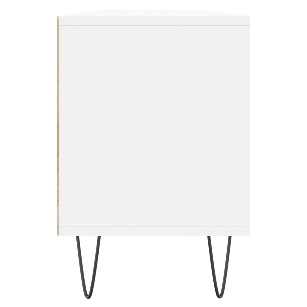 TV Cabinet White 150x30x44,5 cm Engineered Wood
