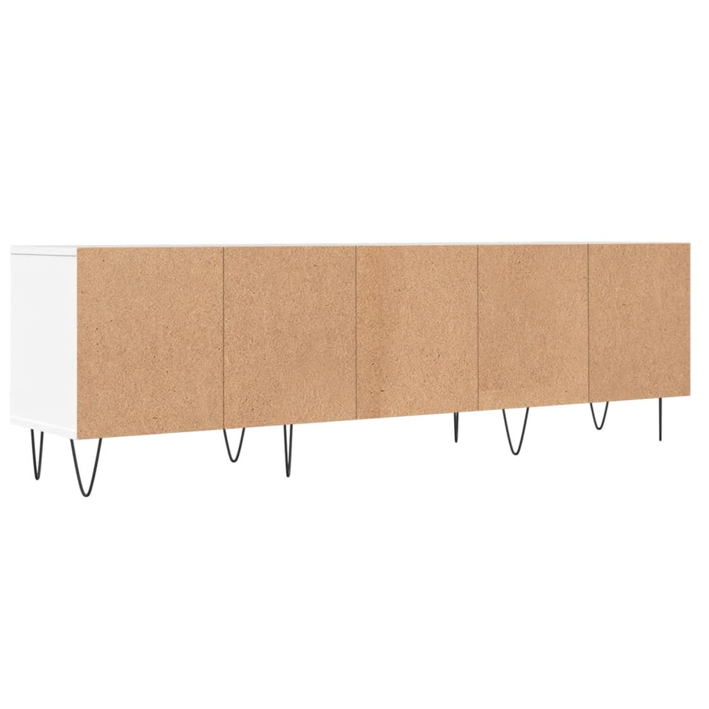 TV Cabinet White 150x30x44,5 cm Engineered Wood