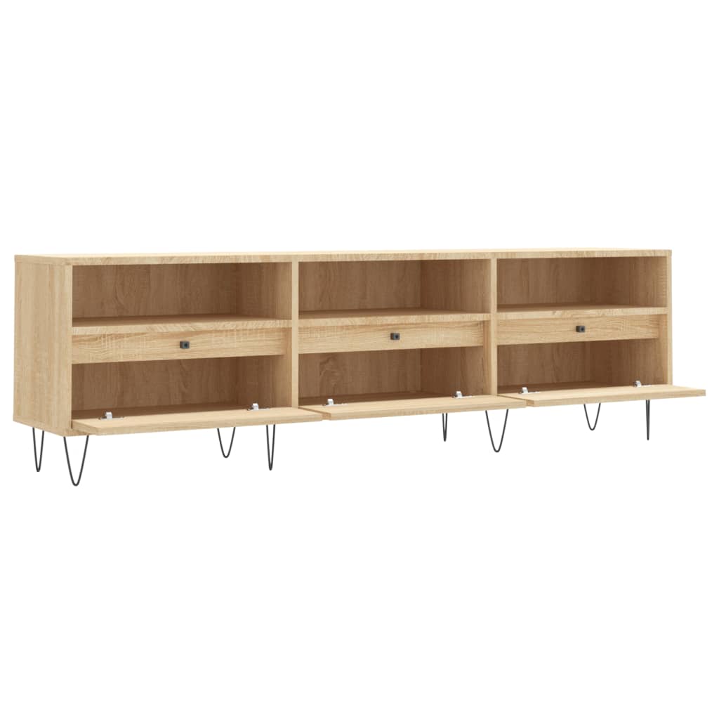 TV Cabinet Sonoma Oak 150x30x44,5 cm Engineered Wood