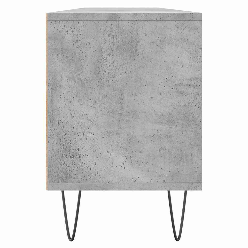 TV Cabinet Concrete Grey 150x30x44,5 cm Engineered Wood