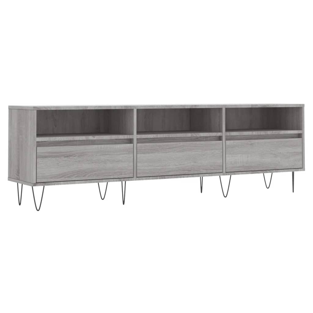 TV Cabinet Grey Sonoma 150x30x44,5 cm Engineered Wood