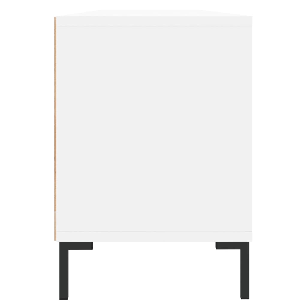 TV Cabinet White 150x30x44,5 cm Engineered Wood