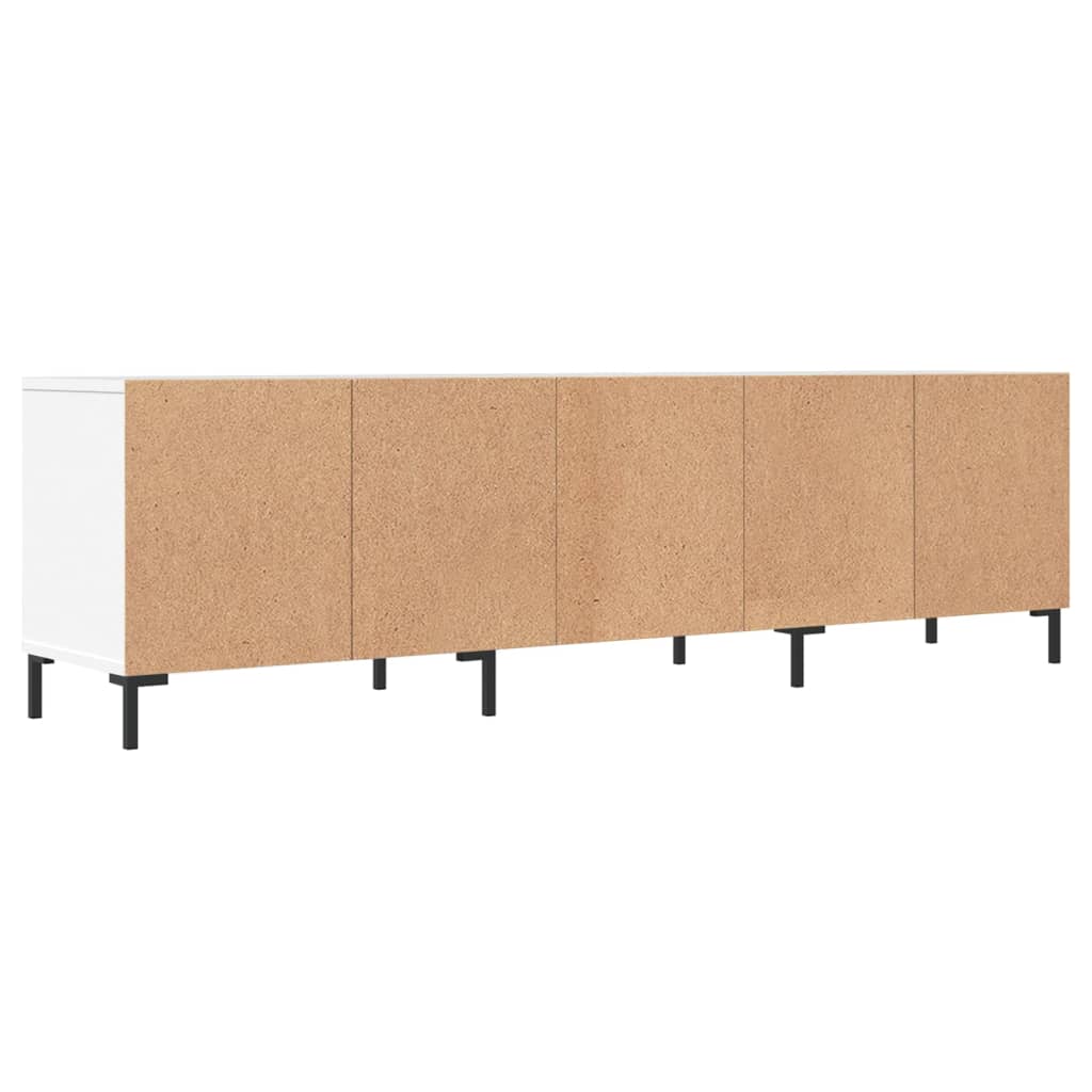 TV Cabinet White 150x30x44.5 cm Engineered Wood