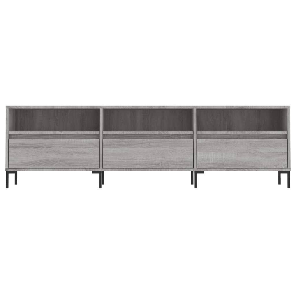TV Cabinet Grey Sonoma 150x30x44,5 cm Engineered Wood