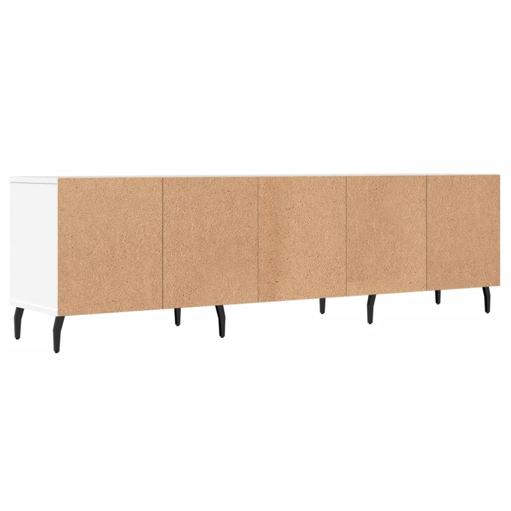 TV Cabinet White 150x30x44,5 cm Engineered Wood