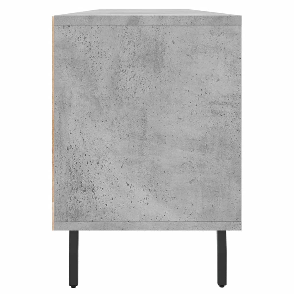 TV Cabinet Concrete Grey 150x30x44,5 cm Engineered Wood