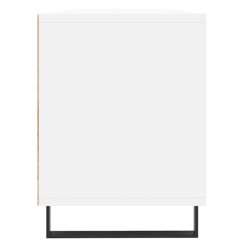TV Cabinet White 150x30x44,5 cm Engineered Wood