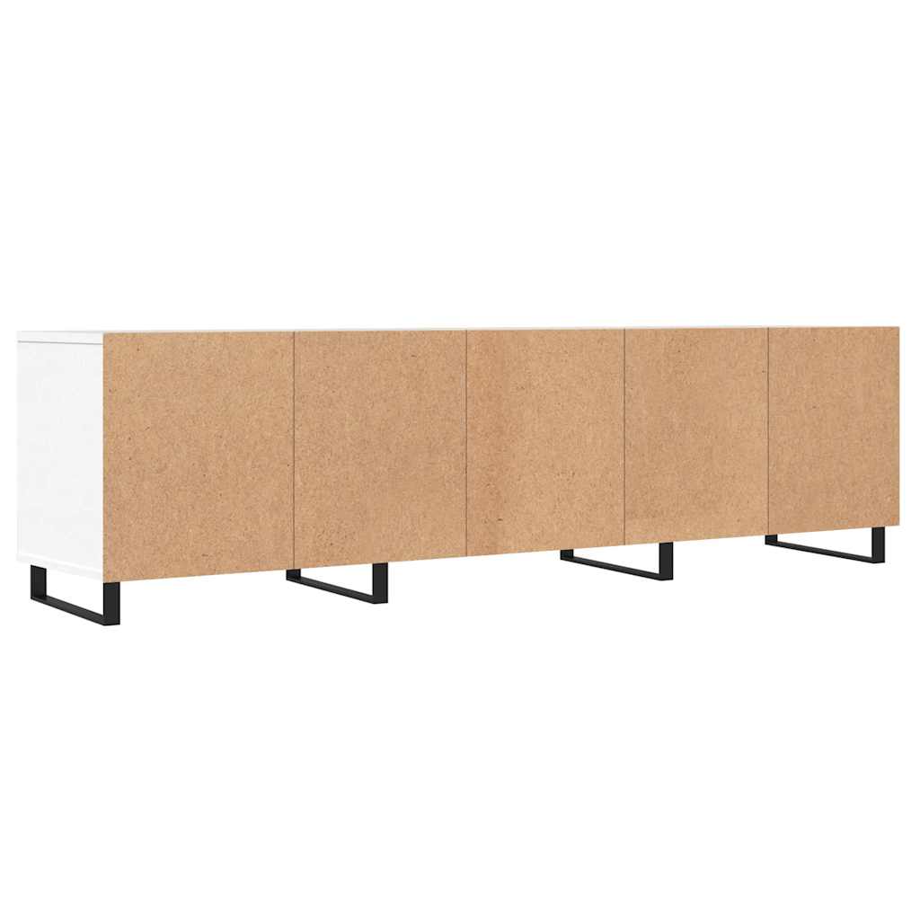 TV Cabinet White 150x30x44,5 cm Engineered Wood