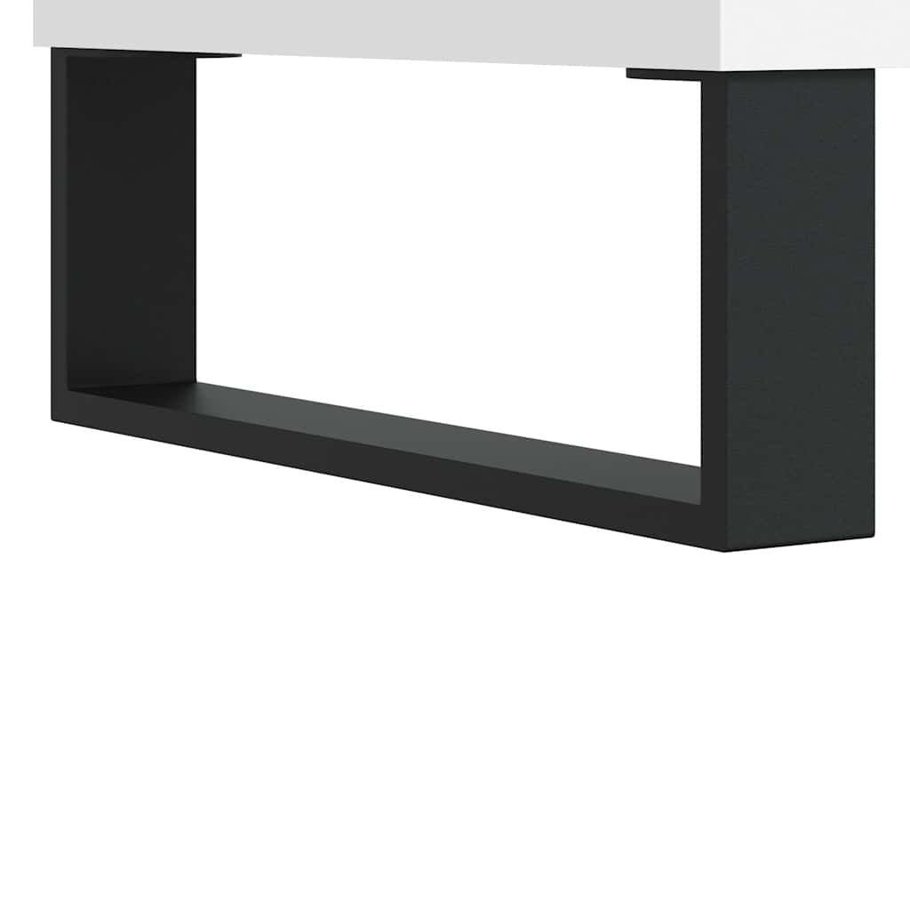 TV Cabinet White 150x30x44,5 cm Engineered Wood
