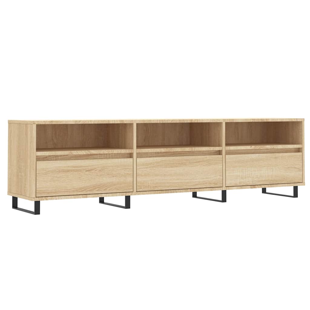 TV Cabinet Sonoma Oak 150x30x44,5 cm Engineered Wood