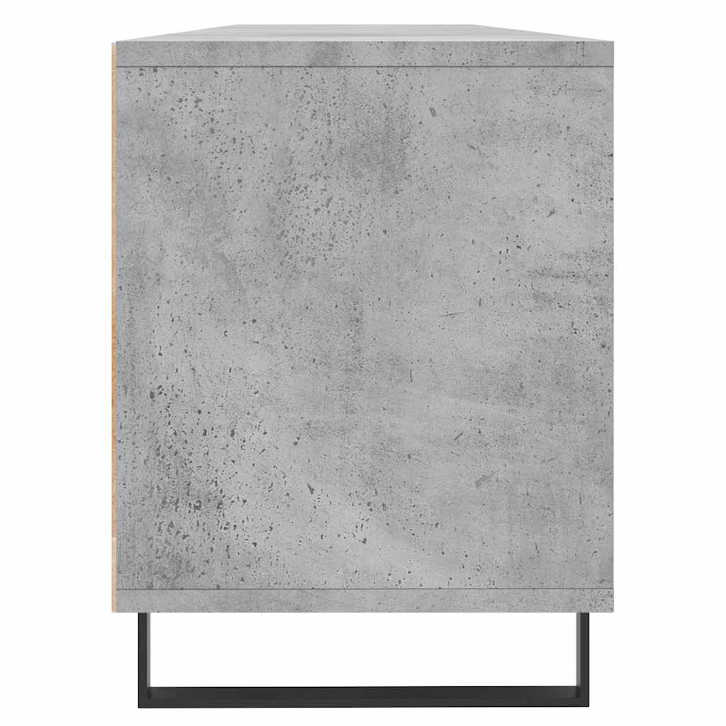 TV Cabinet Concrete Grey 150x30x44,5 cm Engineered Wood