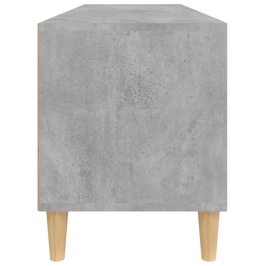 TV Cabinet Concrete Grey 100x34,5x44,5 cm Engineered Wood