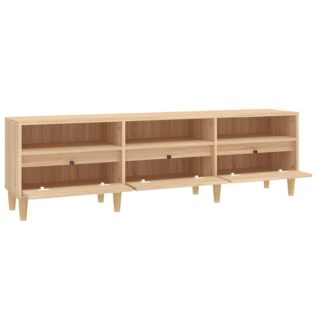 TV Cabinet Sonoma Oak 150x30x44,5 cm Engineered Wood