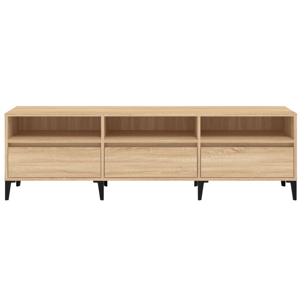 TV Cabinet Sonoma Oak 150x30x44,5 cm Engineered Wood